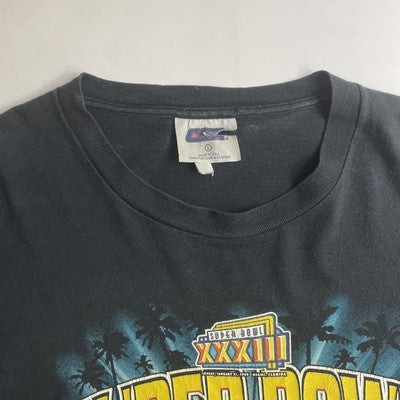 Vintage Broncos 49ers Super Bowl XXXIII T-Shirt Size Large 1999 90s NFL